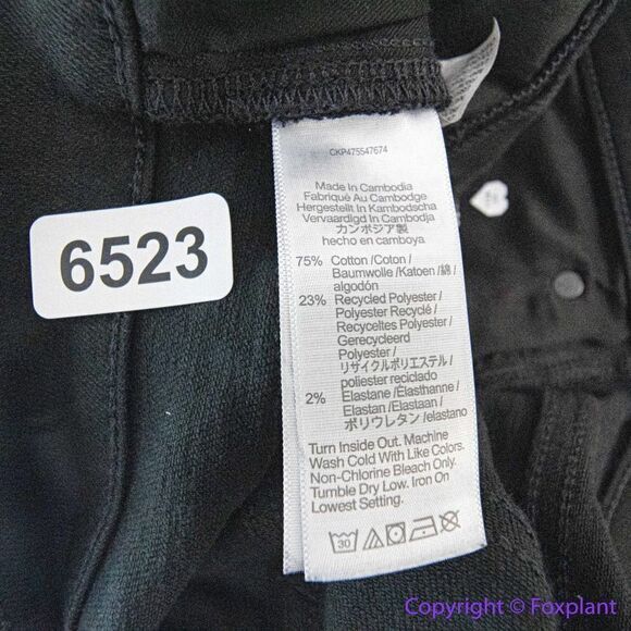 NEW Madewell‎ Kick Out Crop Jeans in Black Rinse Wash, 29 - Picture 12 of 14